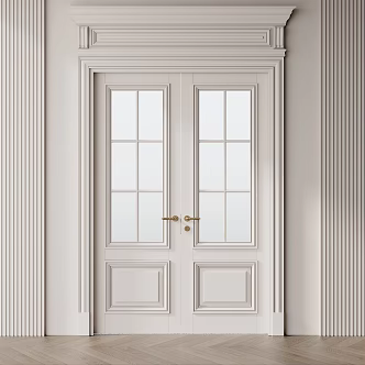 Jane ou double door 3d model