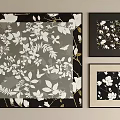 Middle Ancient Style Decorative Painting 3d model