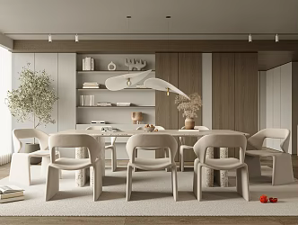 Modern Restaurant 3d model