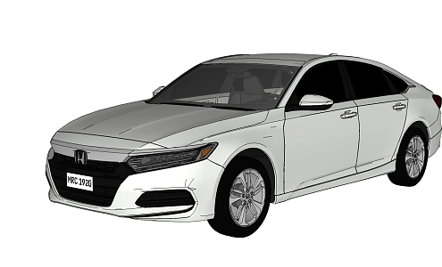 Hyundai Honda Accord 3d model