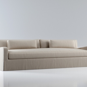 Double sofa 3d model