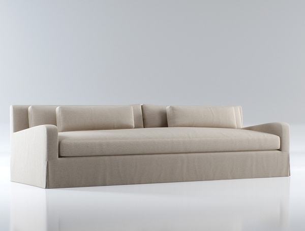 Double sofa 3d model