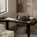 Modern Living and Dining Room Interior With Sofa Coffee Table Wicker Chair and Chandelier