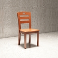 New Chinese Restaurant Chair 3d model