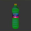 Blue Plastic Water Bottle 1.5 Liter Capacity For Daily Use