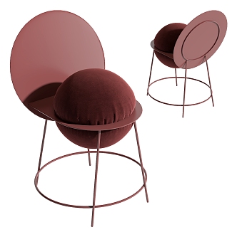 Modern Dining Chair 3d model