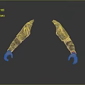 Camouflage Arm Sleeves Model With Detailed Design And Dark Fabric
