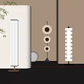 Modern Floor Lamps With Striped Circular And Stacked Designs For Contemporary Interiors