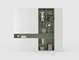 Modern Decorative Cabinet 3d model