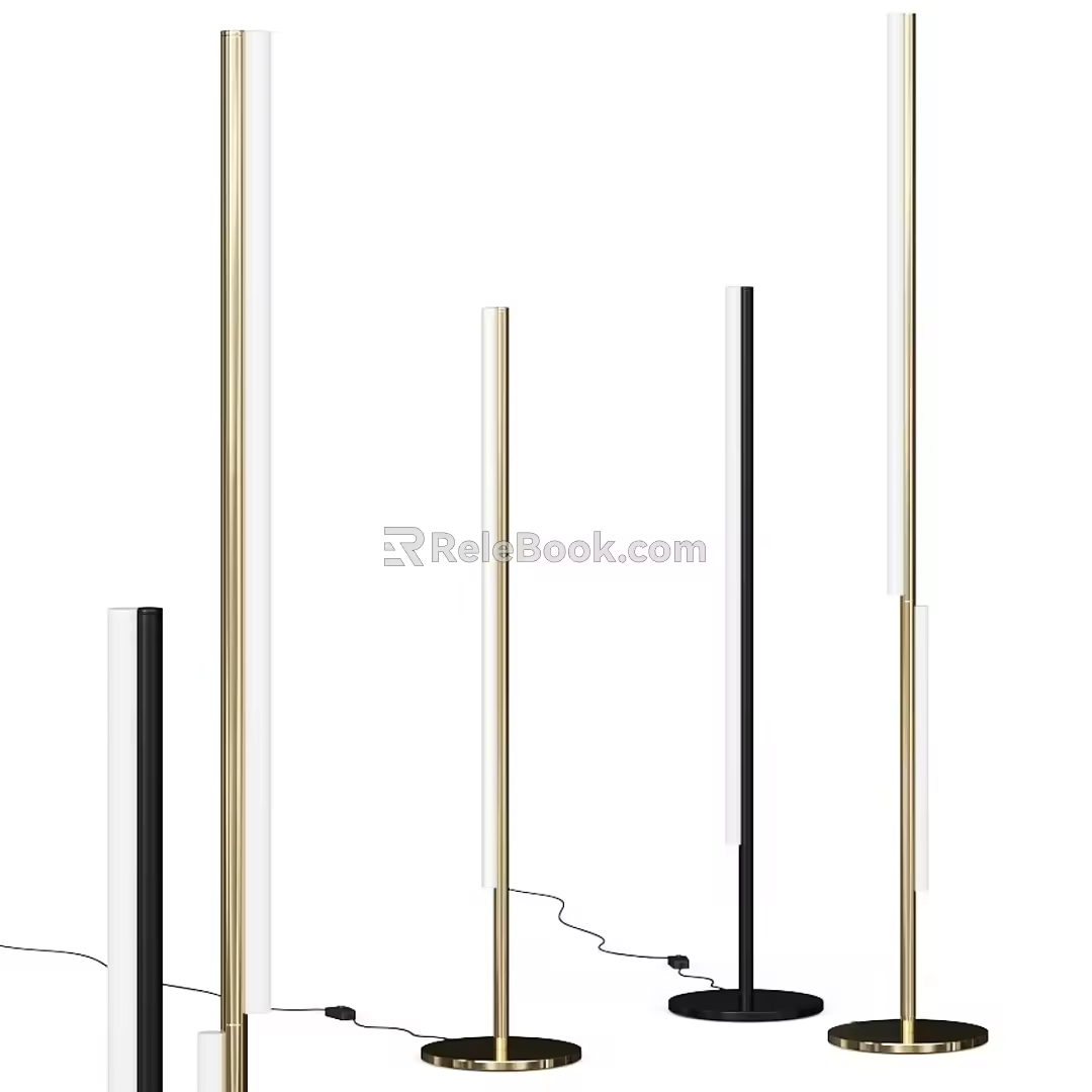 Modern floor lamp 3d model