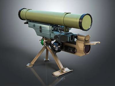 Modern howitzer rocket gun howitzer 3d model Modern howitzer rocket gun howitzer 3d model