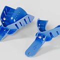 Blue Plastic Medical Devices Dental Mouth Openers with Ergonomic Design and Holes