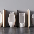 Modern urinal bucket 3d model