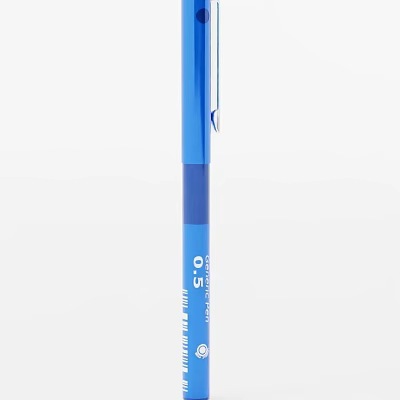 Blue Gel Pen With 0.5mm Tip For Smooth Writing Experience 3d model Blue Gel Pen With 0.5mm Tip For Smooth Writing Experience 3d model