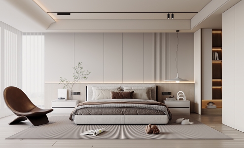 Modern Bedroom 3d model