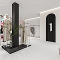 Modern Clothing Store 3d model