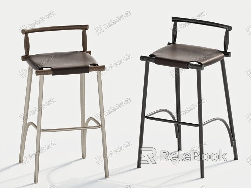 Modern Bar Chair High Stool Bar Stool model