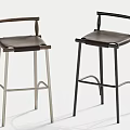 Modern Bar Chair High Stool Bar Stool 3d model