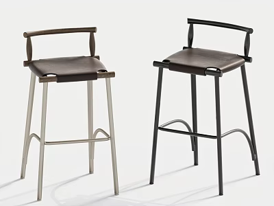 Modern Bar Chair High Stool Bar Stool 3d model
