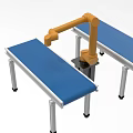 Industrial assembly line automatic assembly line belt line automatic transmission line 1556 3d model