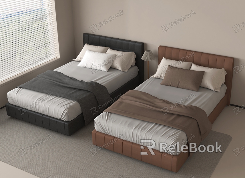 Double bed model