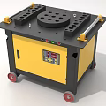 Rebar bending machine 3d model