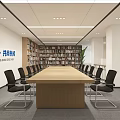 Modern Book Art Interior Design With Bookshelves Artworks And Reading Area