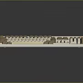 Modern Keyboard Wireless Keyboard Computer Configuration Bluetooth Keyboard 3d model