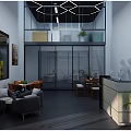 Qoros 4S Direct Store With Online Car Hailing Service Center And Glass Facade