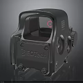 EOTech Holographic Tactical Sight With Red Dot Reticle And Adjustment Knobs