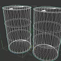 Flammable Red And Blue Weapon Storage Barrels For Military Explosive Fuel