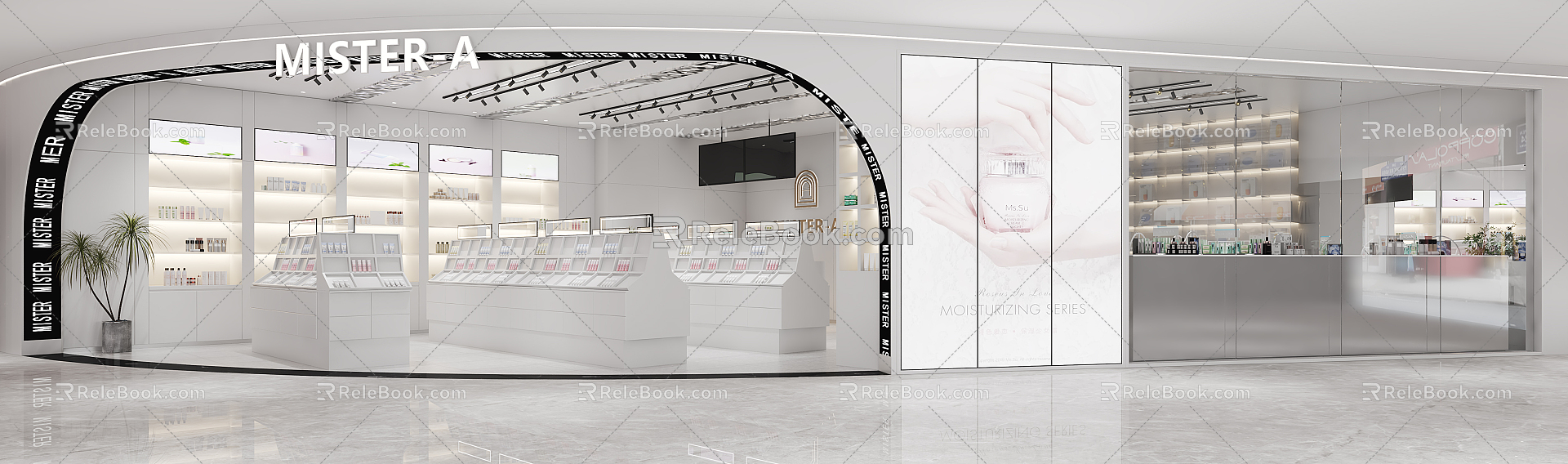 Modern Cosmetics Store Cosmetics Store 3d model