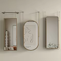 Modern Mirror Smart Mirror 3d model