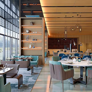 Modern Western Restaurant 3d model