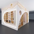 QIJIA YI Showroom Interior With Modern Design Display Shelves And Furniture