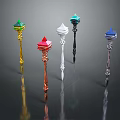 Scepter Ancient Scepter Cane Ancient Scepter Magic Scepter Metal Scepter Classical Scepter Magic Scepter 3d model