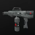 Industrial LOFT flamethrower 3d model