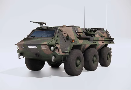 Modern Armored Carrier German Armored Carrier 3d model