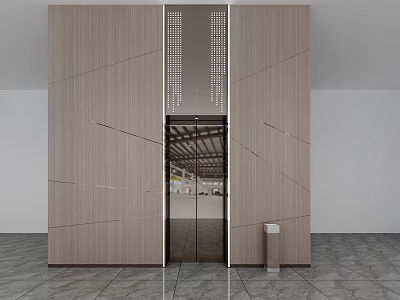 Modern Elevator Company Elevator Room 3d model