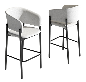 Modern Bar Chair 3d model