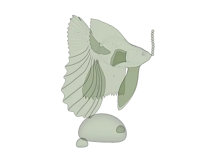 Modern ornaments 3d model Modern ornaments 3d model