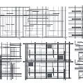 Ceiling Design Architectural Framework With Structural Lines And Layout Patterns