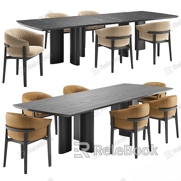 Adrien Tables and Chairs model