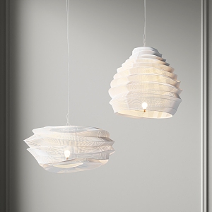 Modern chandelier 3d model