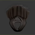 Brown Hooded Cloak With Fringed Edges Soft Fabric And Comfortable Design
