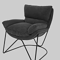 Modern Gray Sofa Coffee Table Set With Soft Fabric Cushions And Metal Frame