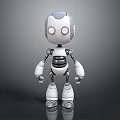 Modern robot toy sci-fi robot 3d model