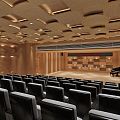 Modern Concert Hall 3d model