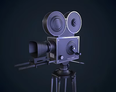 Modern Retro Camera Modern Retro Camera Camera Machine Equipment Old Objects Nostalgia 8090 s 3d model