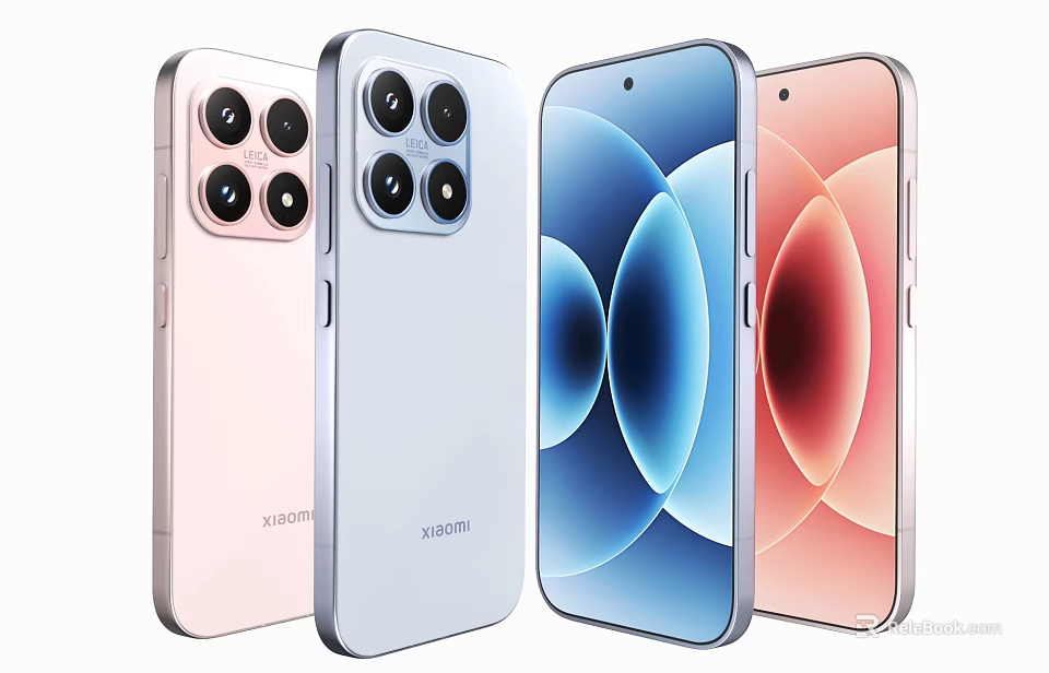 New Huawei Smartphones With Multiple Camera Setup Various Color Options Modern Display And Sleek Body 3d model 